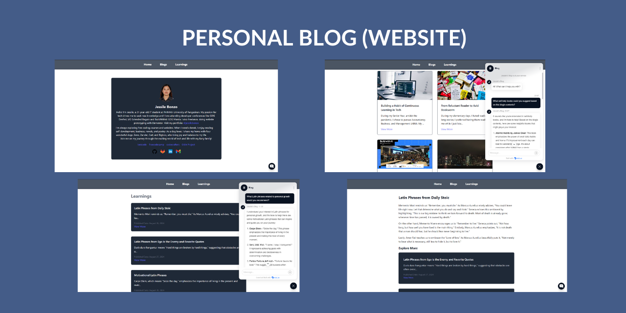 Personal Blog Website